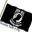 Bandera Pow Mia 2x3ft poliéster 200D doble cara