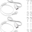 Cable extensión lámpara E26 con interruptor 6.6pies blanco