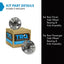 Set 2 Rodamientos Rueda Trasera Toyota Sienna 98-03