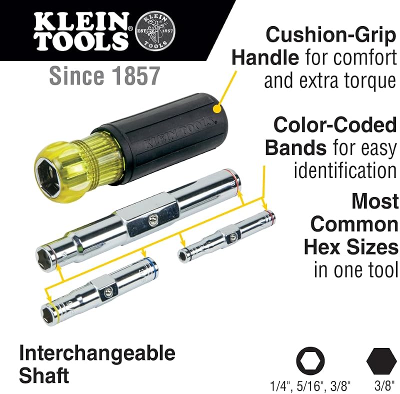 Desarmador 5en1 reforzado Klein Tools