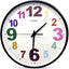 Reloj pared 10pulg moderno silencioso sin tictac