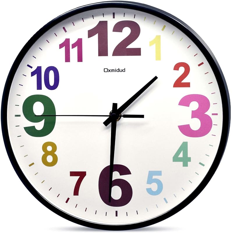 Reloj pared 10pulg moderno silencioso sin tictac