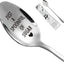 Cuchara acero inox para postre regalo cumpleaños