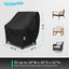 2 Fundas silla patio 28x30x32" impermeables resistentes sol