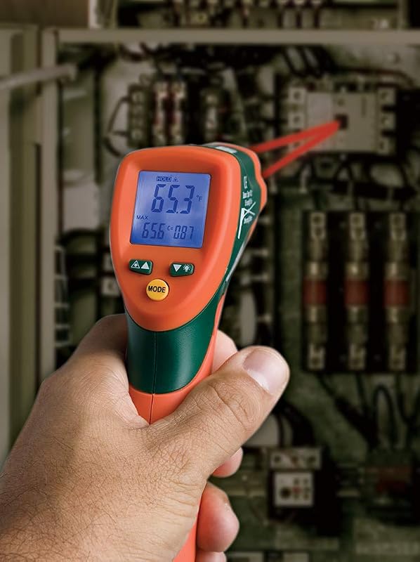 Termómetro infrarrojo láser 1832°F