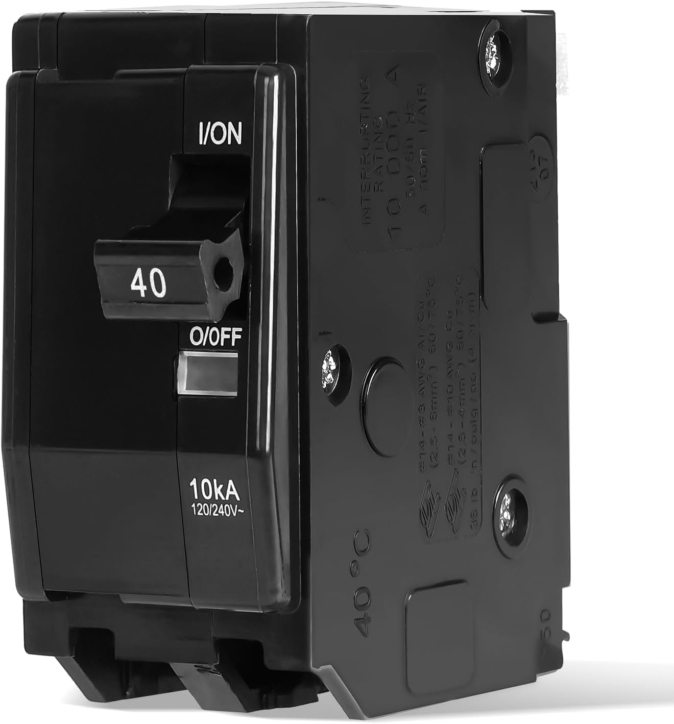 Disyuntor 2P 40A en tándem con luz indicadora