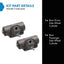 Set cilindros rueda trasera Chevy S10 Blazer GMC Jimmy 92-02