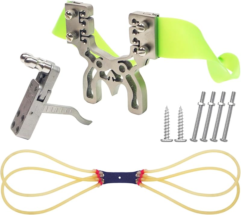Accesorios mecanismo disparo rifle catapulta caza DIY