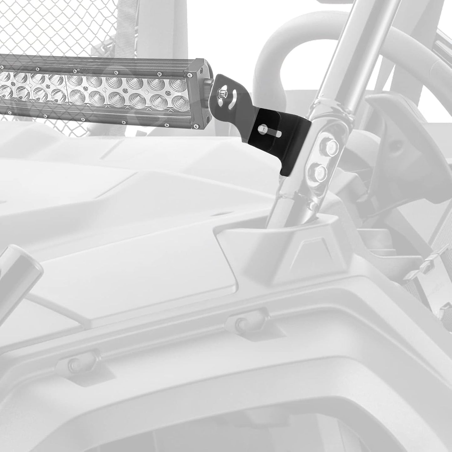 Soporte pilar capó luz LED 50-54" comp Honda Pioneer 14-26
