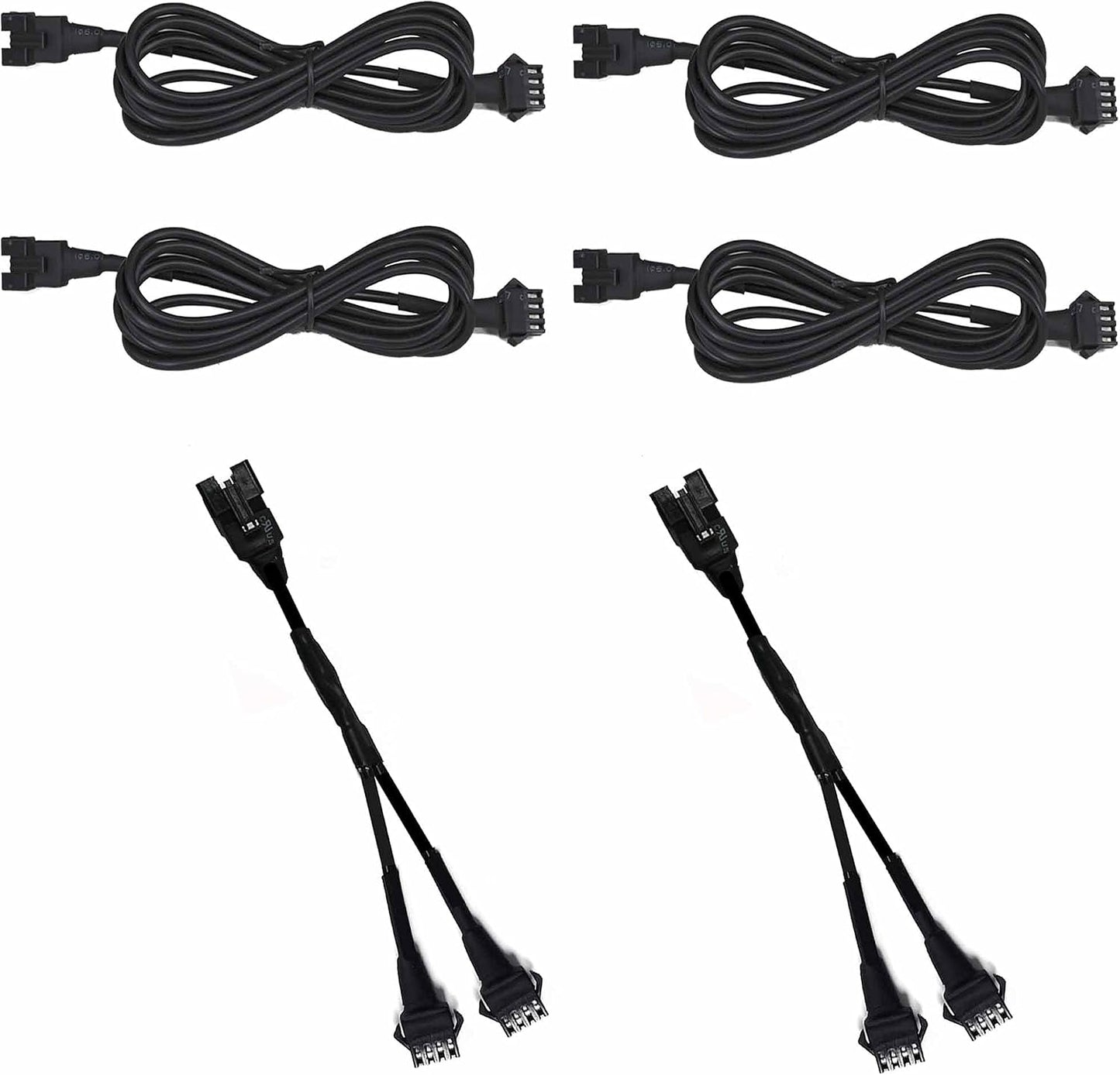 4 Cables RGB 60" divisores impermeables para LED motocicleta