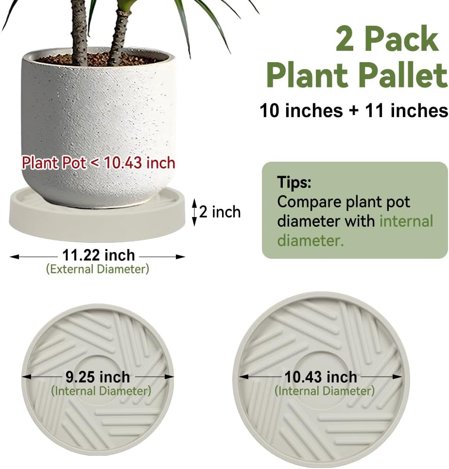 Organiz. plantas 2 pzas ruedas ocultas soporte resistente
