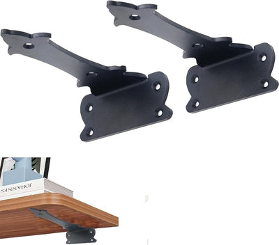 Soportes de estante de hierro estilo aldea para bricolaje