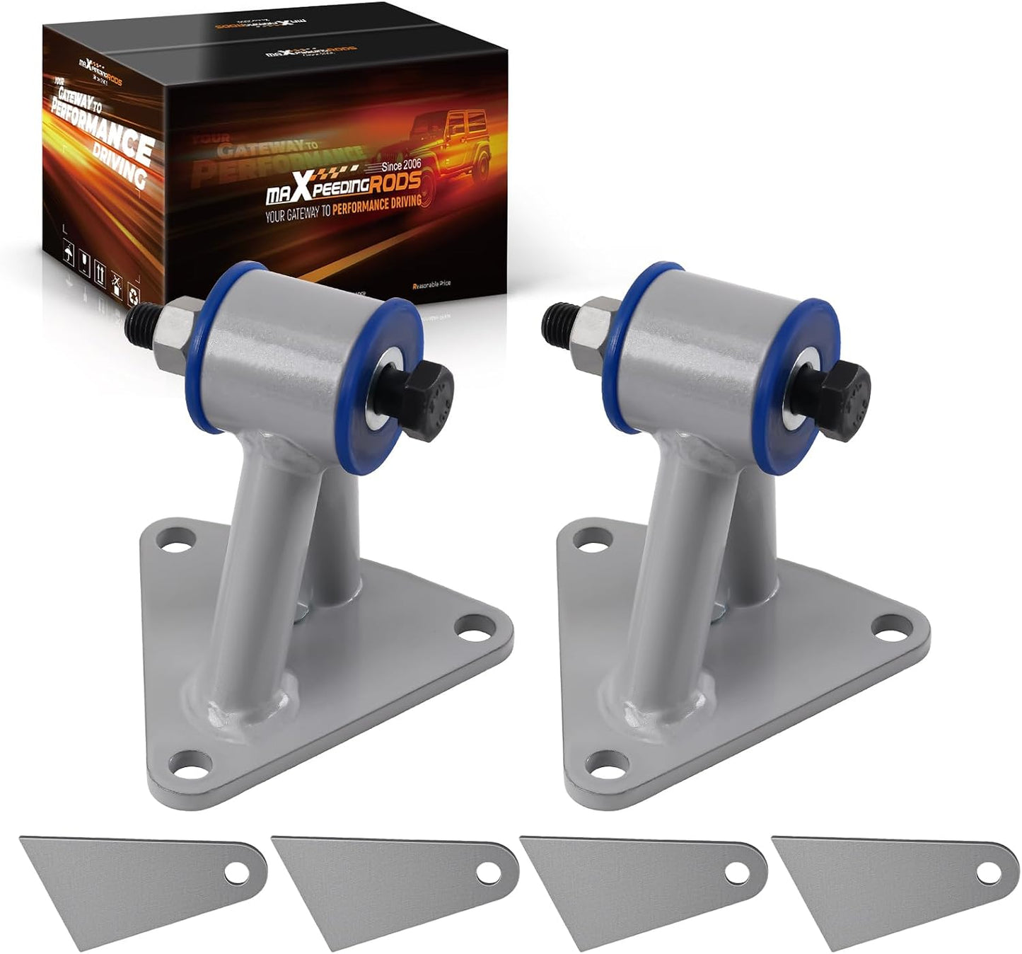 Kit montaje motor Chevy SBC BBC 3L V6 acero plateado