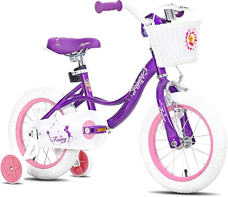 Bicicleta para niños 2-8 años con ruedas de entrenamiento