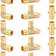 Pack 15 accesorios Pex A 3/4" 5 en T para tubos Pex-A