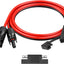 Cable adaptador solar SAE 10 AWG 3 pies para auto caravana