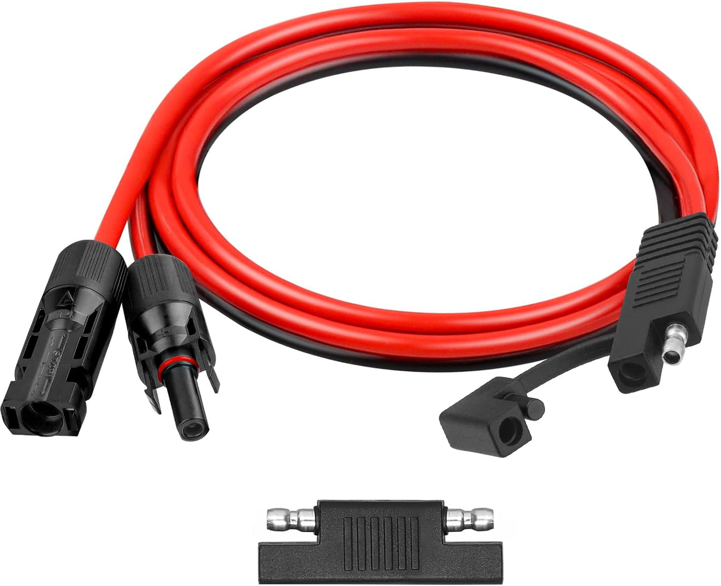 Cable adaptador solar SAE 10 AWG 3 pies para auto caravana