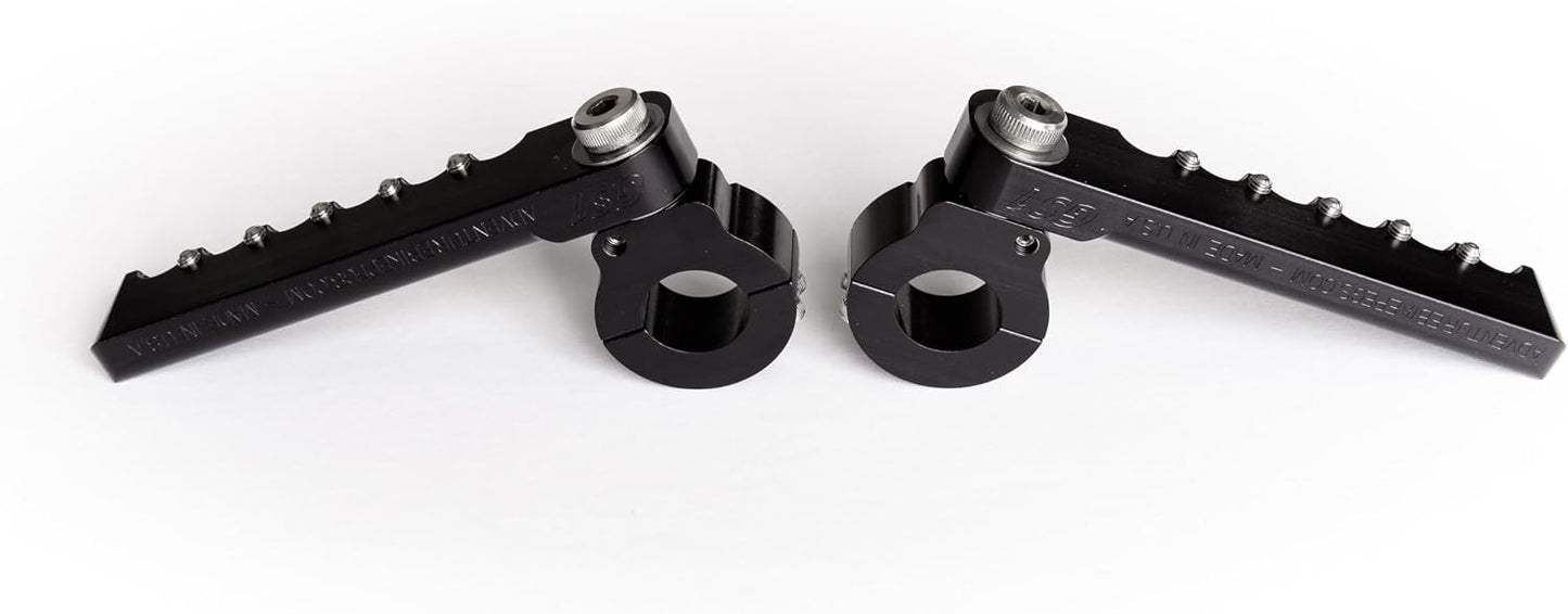 Set clavijas carretera negro comp Harley-Davidson Pan