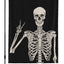 Bandera calavera doble cara 12x18" jardín exterior