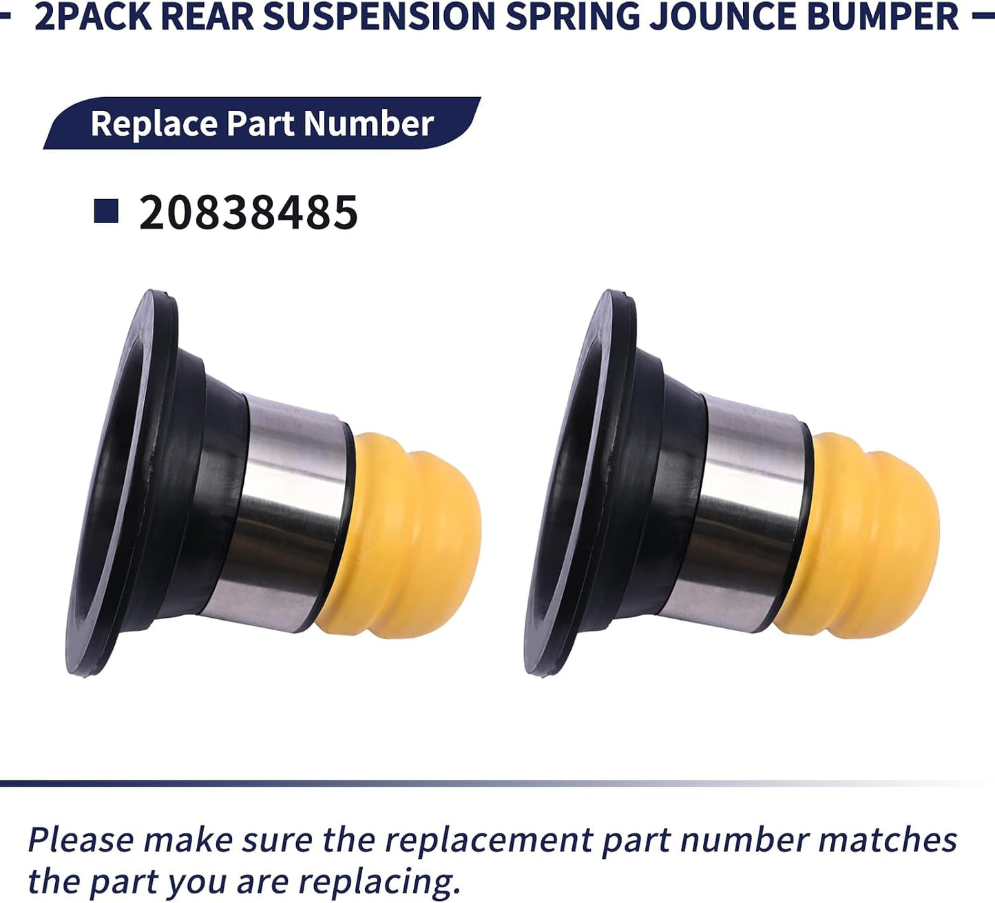 2 Parachoques Suspensión Trasera Buick Enclave 08-17