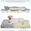 Cama ortopédica perros XL jaula con funda lavable impermeable