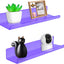 Estantes flotantes acrílicos 12" para plantas y decoración