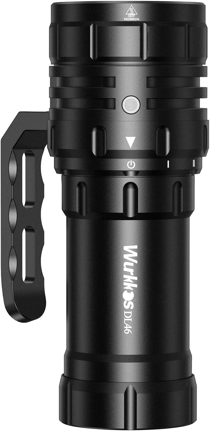 Linterna buceo 20000 lúmenes 6 XHP50 LED recargable tipo C
