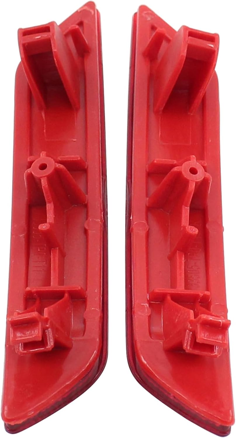 2 Pzas Reflector Parachoques Trasero Izq y Der para Civic