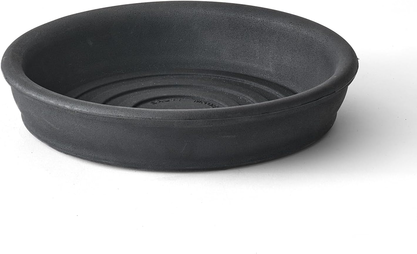 Plato redondo 11" para plantas base 8" resistente