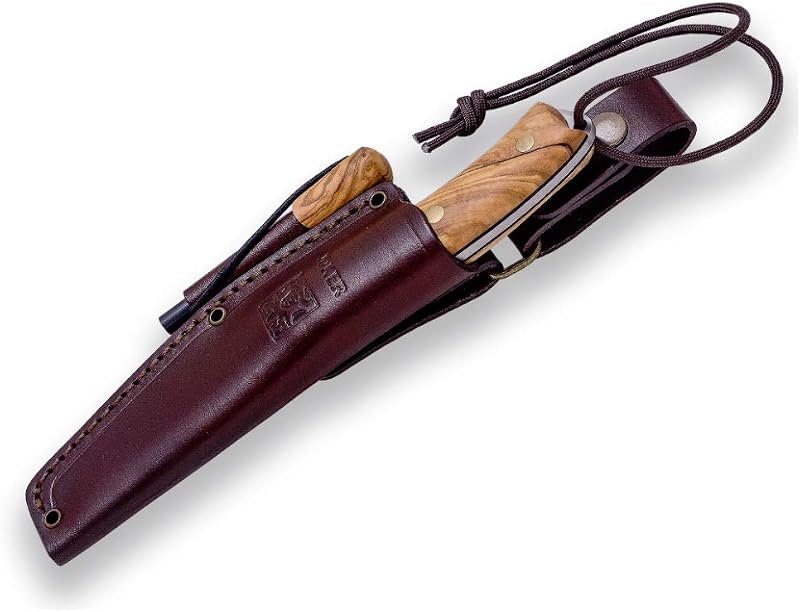 Cuchillo Bushcrafter Co120-p acero N695 mango olivo