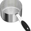 Taza medidora acero inox para mascotas con escala