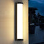Lámpara LED pared regulable 23.6pulg aluminio negro