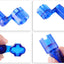 Tirador clavijas para guitarra y otros instrumentos cuerda azul
