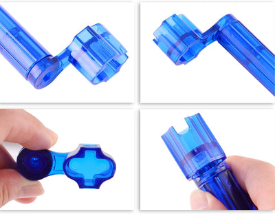 Tirador clavijas para guitarra y otros instrumentos cuerda azul
