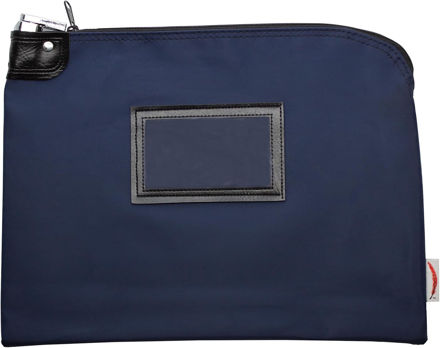 Bolsa seguridad documentos con cerradura llave 11x15pulg