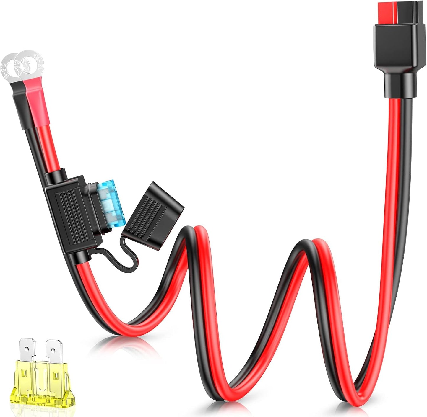 Conector 45A anillo tórico con fusible 15/20A generador