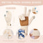Set 3en1 Gorro Bufanda Guantes Mujer Invierno