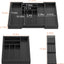 Organiz. cubiertos bambú extensible cocina