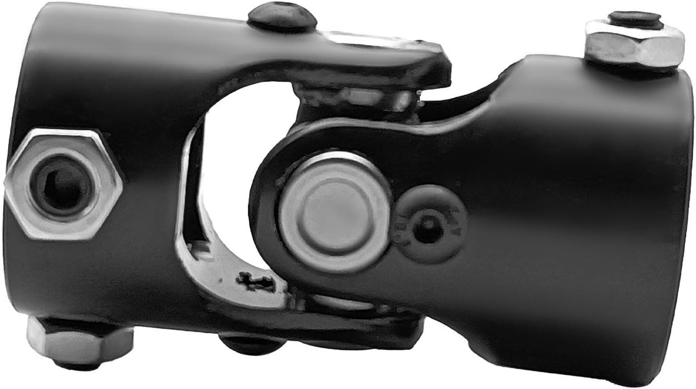 Acoplador eje dirección acero inox U 1" DD negro