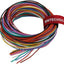 24 Alambres Silicona Resistente Alta Temperatura 24 AWG
