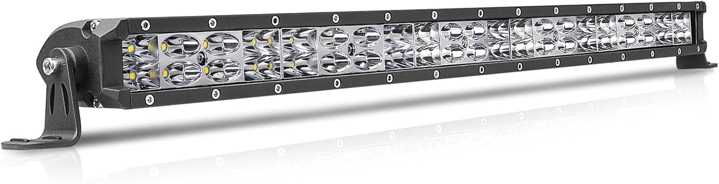 Barra luz LED 22" doble fila 180W haz combinado
