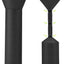 Fundas calentador patio tela resistente 89x33x19" negro