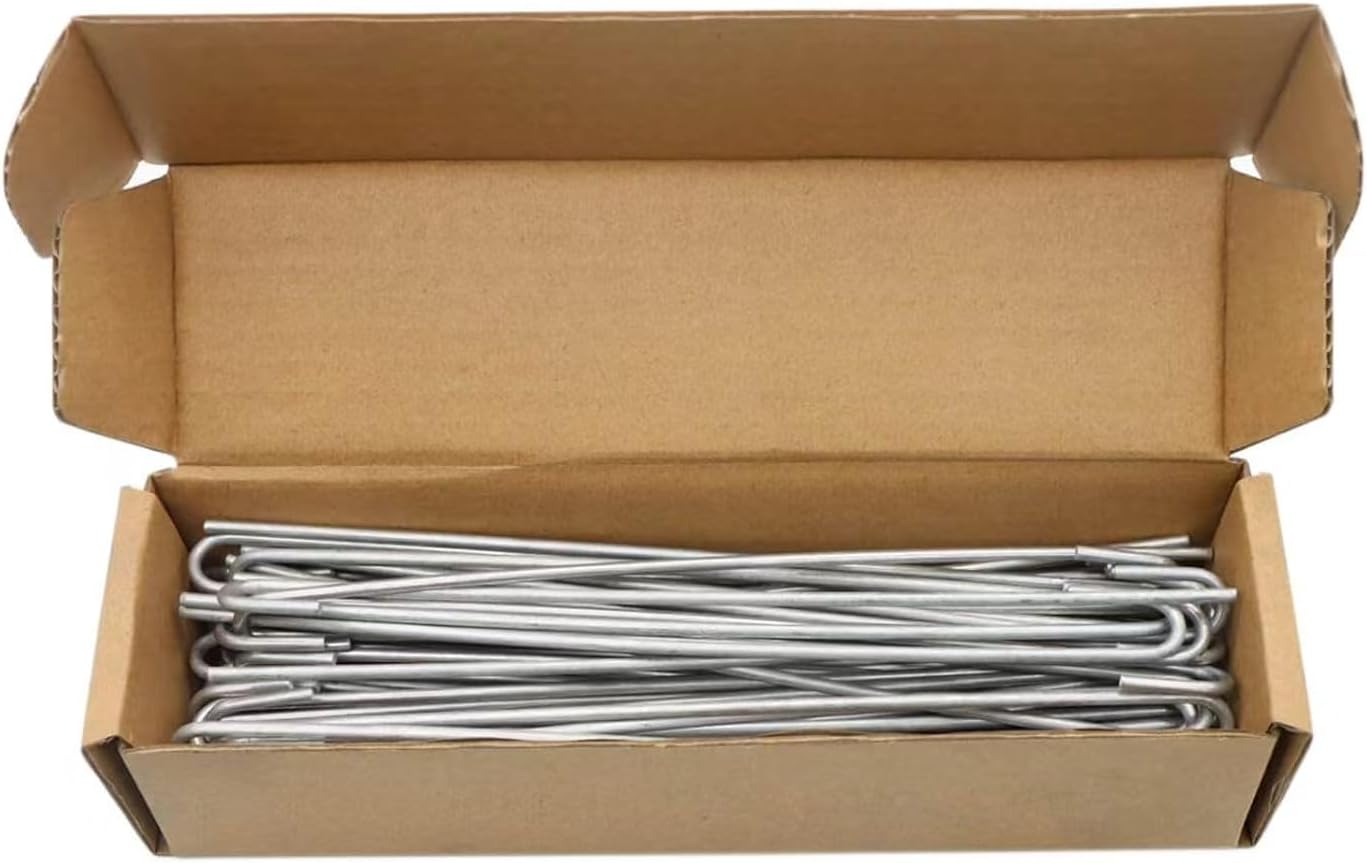 100 Lazos Cadena 8" Aluminio Resistentes Valla Perro