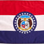 Bandera de Missouri 2x3ft para Exterior y Eventos