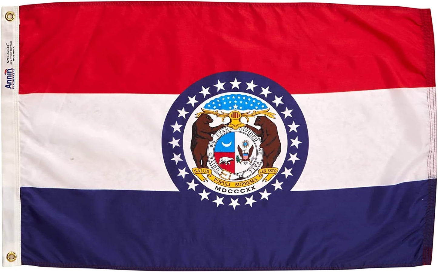 Bandera de Missouri 2x3ft para Exterior y Eventos