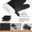 Guantes horno silicona antideslizante 464°F para cocina barbacoa