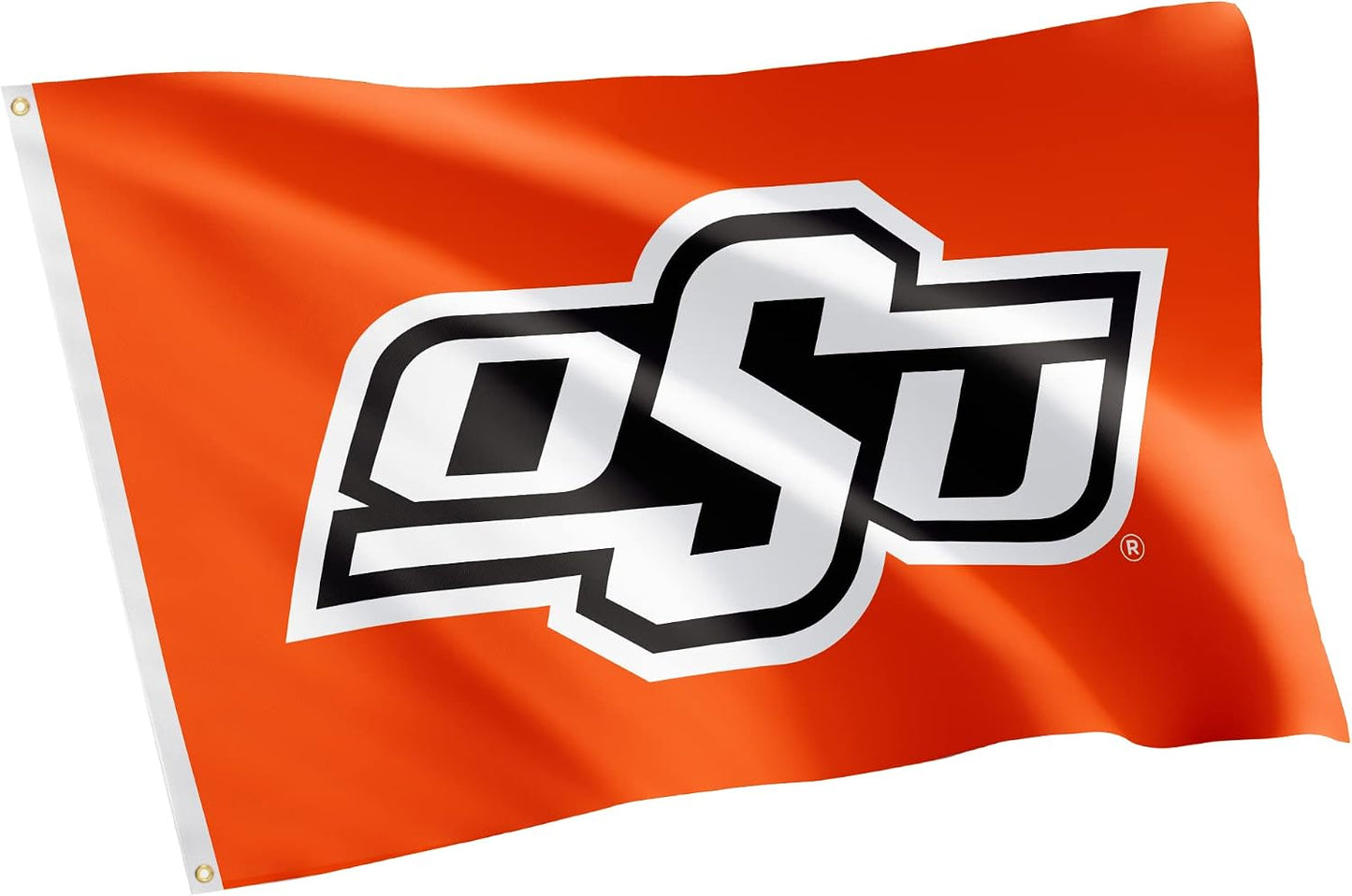 Bandera OSU 3x5pies tela poliéster interiores exteriores