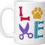 Taza Cerámica para Perros Profesional en Blanco