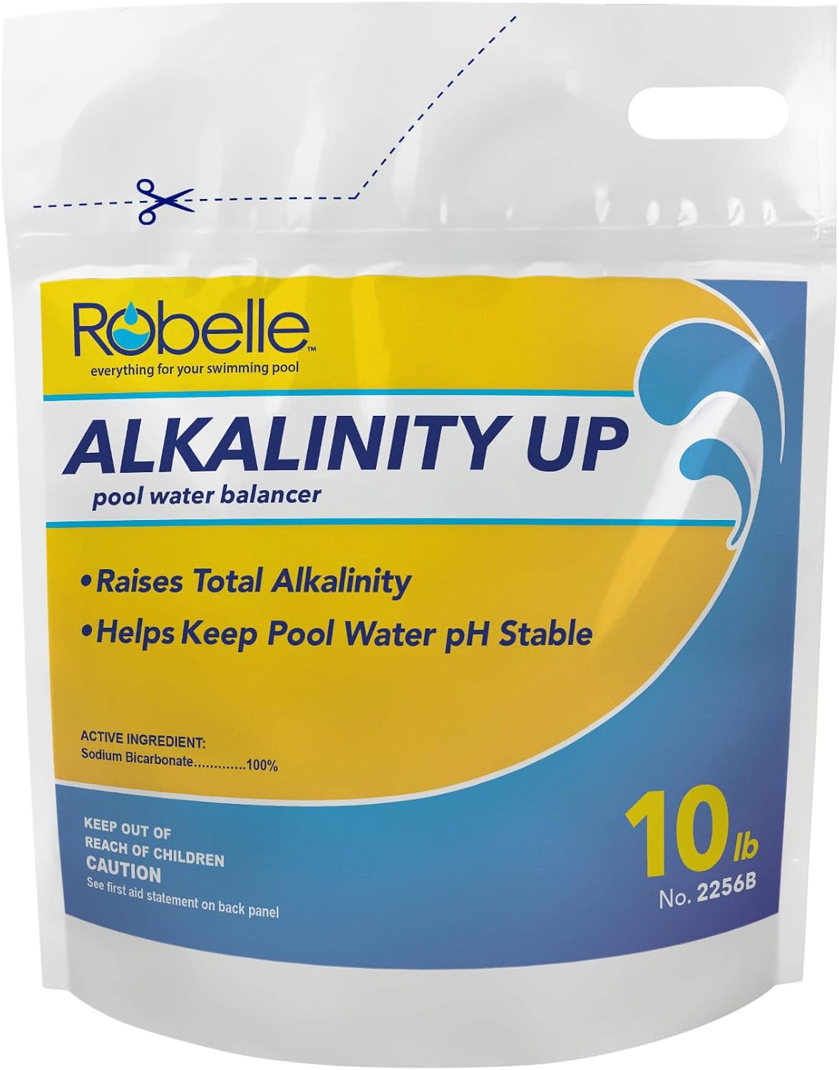 Alcalinidad piscina 10lb 100% bicarbonato sodio