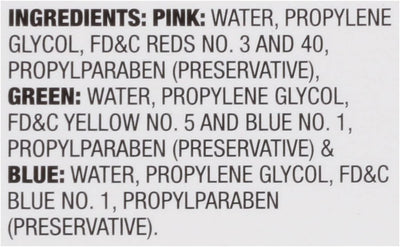 Colorante alimentario neon surtido 1.5oz